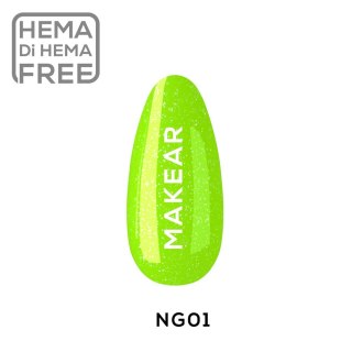 NG01 Lakier hybrydowy Makear 8 ml