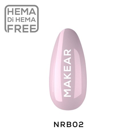 NRB02 Nude Rubber Base Makear 8 ml