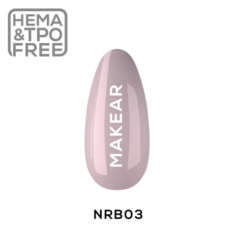 NRB03 Nude Rubber Base Makear 8 ml