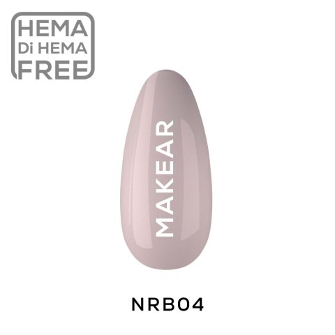 NRB04 Nude Rubber Base Makear 8 ml