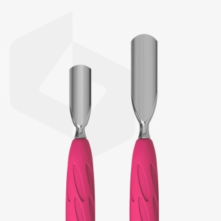 Staleks Kopytko do Manicure Gummy UNIQ Dwustronne z Silikonową Rękojeścią PQ-10/1