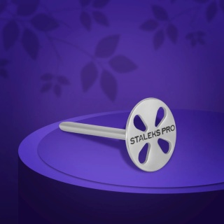 Staleks PODODISC M PDLset-20 (37 mm) – metalowy dysk z zestawem wymiennych nakładek (5 szt.)