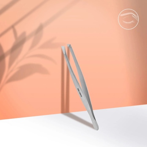 Staleks Pęseta do Brwi CLASSIC (szeroka skośna) – TC-10/3