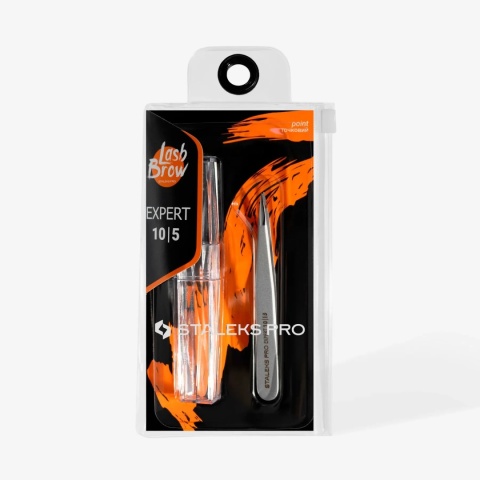 Staleks Pęseta do Brwi EXPERT (punktowa) – TE-10/5
