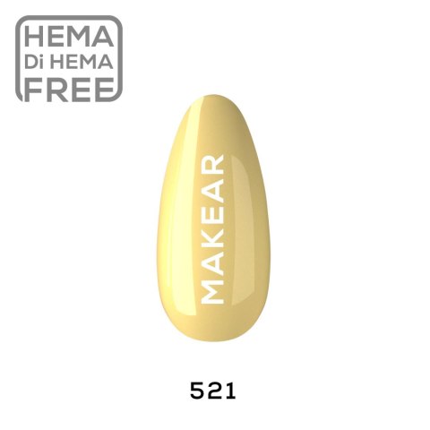 521 Lakier hybrydowy Makear 8 ml