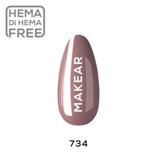 734 Lakier hybrydowy Makear 8 ml