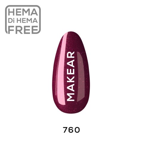760 Lakier hybrydowy Makear 8 ml