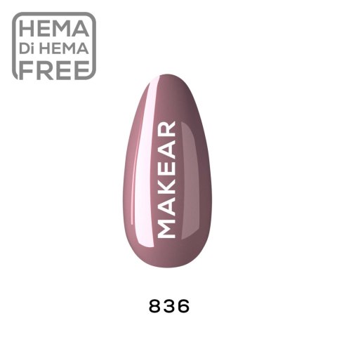 836 Lakier hybrydowy Makear 8 ml