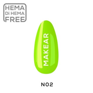 N02 Lakier hybrydowy Makear 8 ml