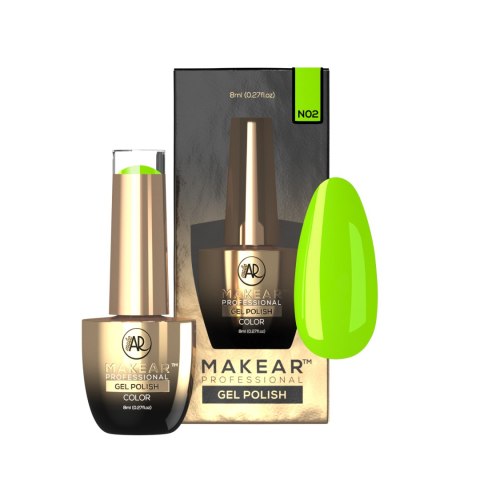 N02 Lakier hybrydowy Makear 8 ml