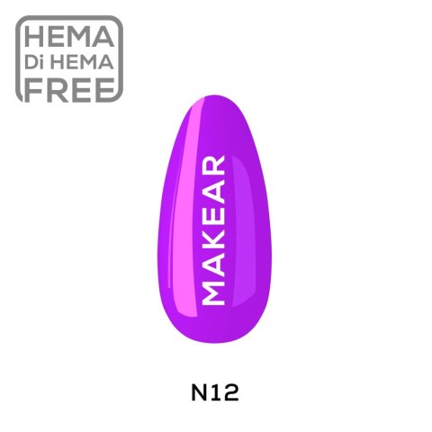N12 Lakier hybrydowy Makear 8 ml