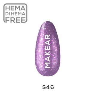 S46 Lakier hybrydowy Makear 8 ml