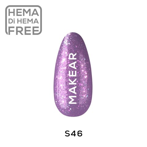 S46 Lakier hybrydowy Makear 8 ml