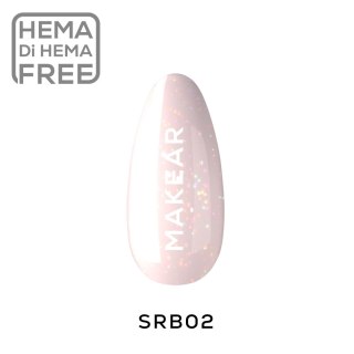 SRB02 Sparkling Rubber Base Makear 8 ml