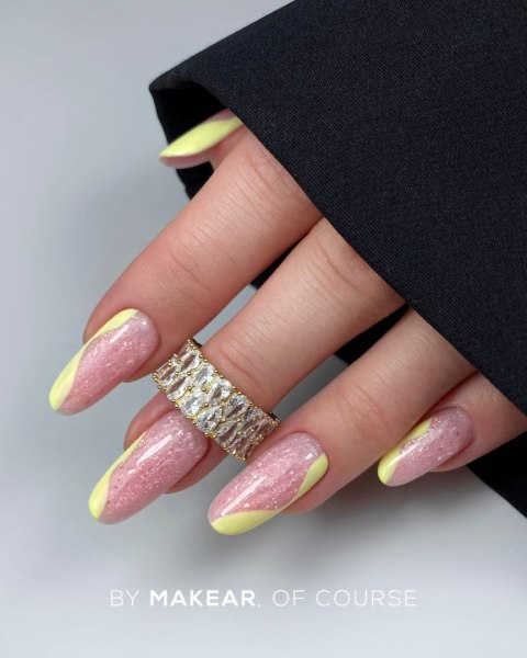 Gel&Go Glitter Ice Pink GG21 - żel budujący 15 ml