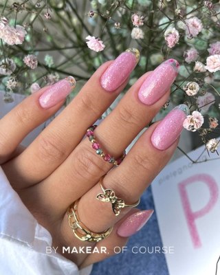 Gel&Go Glitter Rose GG23 - żel budujący 50 ml