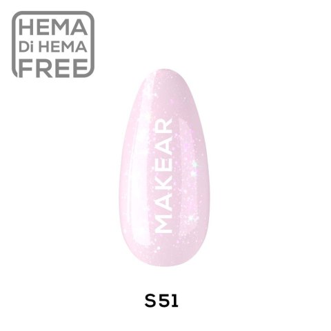 S51 Lakier hybrydowy Makear 8 ml