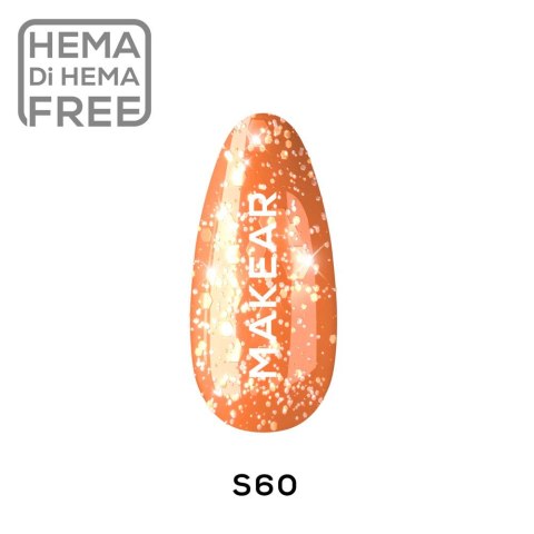 S60 Lakier hybrydowy Makear 8 ml