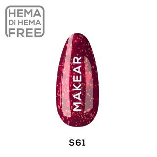 S61 Lakier hybrydowy Makear 8 ml