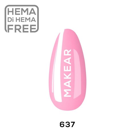 637 Lakier hybrydowy MAKEAR 8 ml