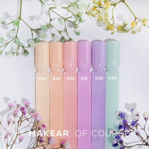 637 Lakier hybrydowy MAKEAR 8 ml