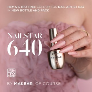 640 Lakier hybrydowy MAKEAR 8 ml