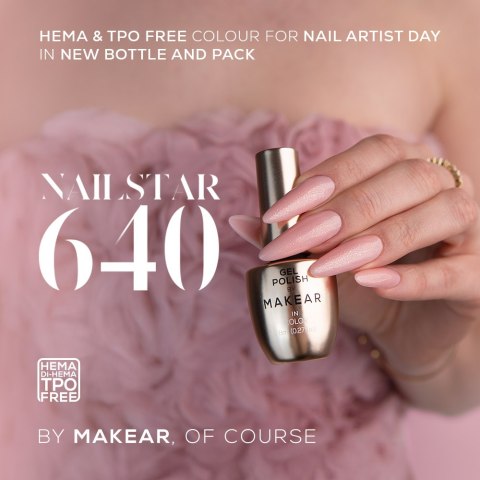 640 Lakier hybrydowy MAKEAR 8 ml