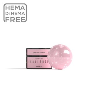 Challengel Shimmer Dark Rose HG15 - żel budujący 15ml