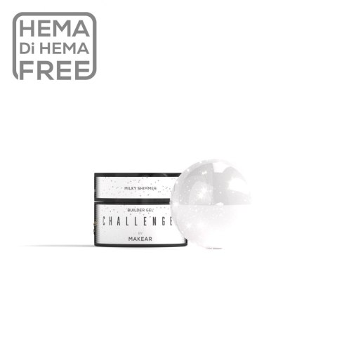 Challengel Shimmer Milky HG11 - żel budujący 15ml