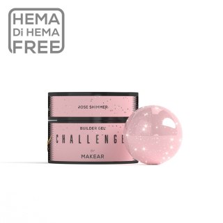 Challengel Shimmer Rose HG14 - żel budujący 50ml