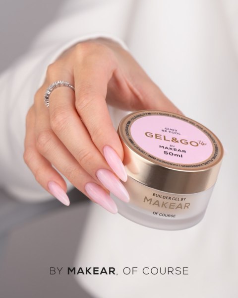 Gel&Go Up Be Cool GU03 - żel budujący 50 ml MAKEAR