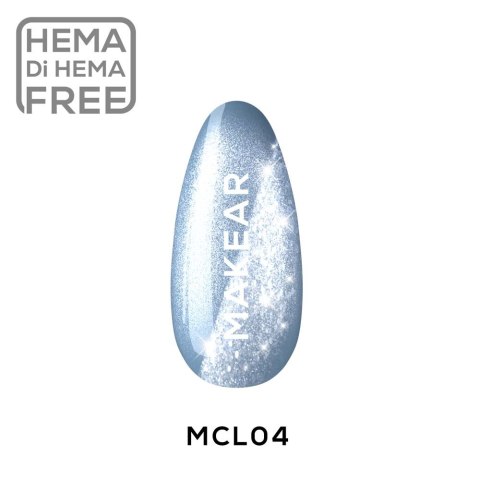 MCL04 Lakier Hybrydowy Makear Cat Eye 8 ml