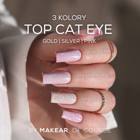 Top No Wipe Cat Eye Gold 8ml