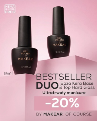 Bestseller DUO Kera Base + Hard Glass 15ml