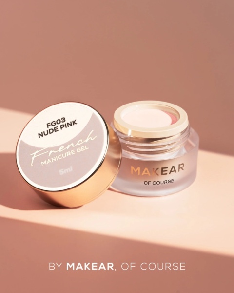 French Manicure Gel Nude Pink Makear FG03 5 ml