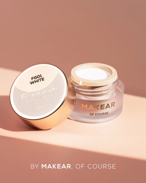 French Manicure Gel White Makear FG01 5 ml