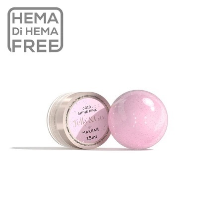 Jelly&Go Shine Pink JG10 - żel galaretka 15 ml