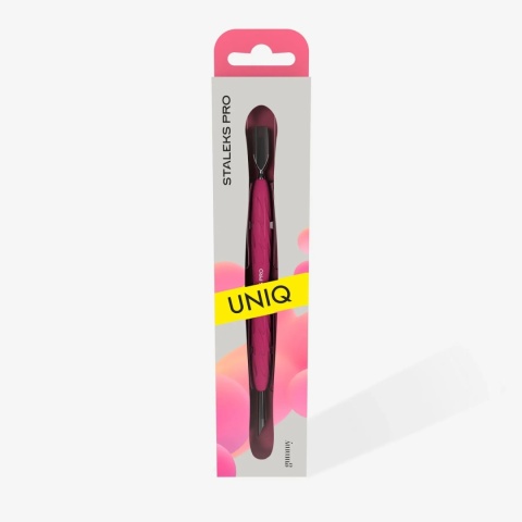 Kopytko do manicure Gummy z silikonową rękojeścią UNIQ PQ-10/2