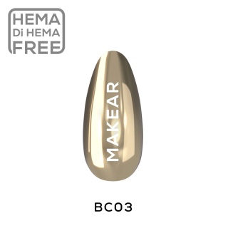 Pyłek w Płynie Chrome Gold MAKEAR BC03 5 ml