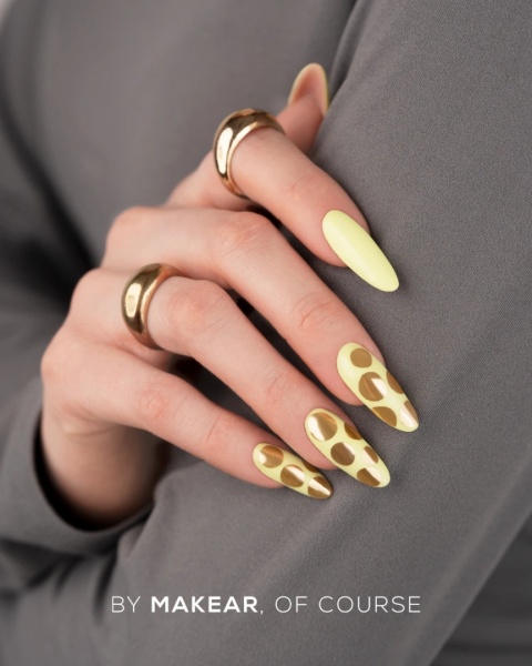 Pyłek w Płynie Chrome Gold MAKEAR BC03 5 ml