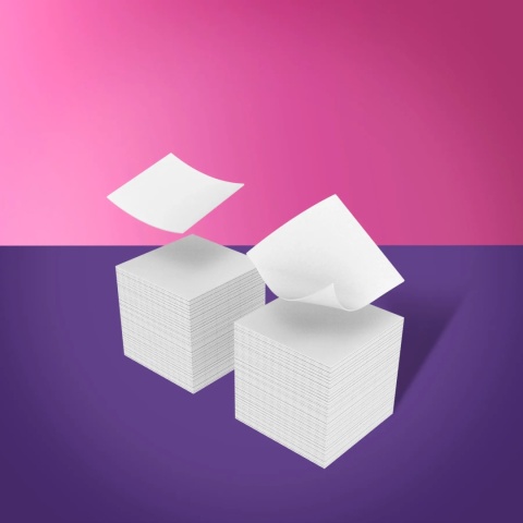 Waciki bezpyłowe (400 szt) WS-400